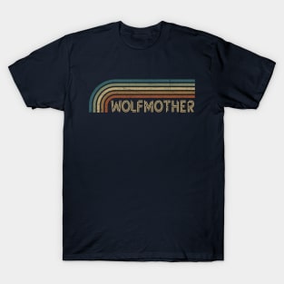 Wolfmother Retro Stripes T-Shirt